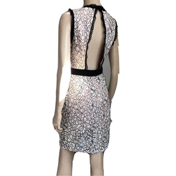 TAVE DECADENCE dress cream & black open back - Picture 6 of 16